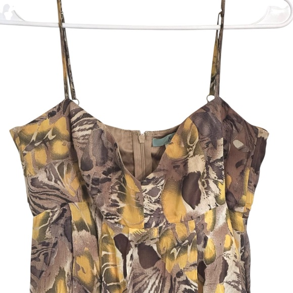 Marciano Abstract Animal Print Silk Mini Dress M - Picture 4 of 11